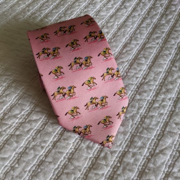 Bird Dog Bay silk handmade tie